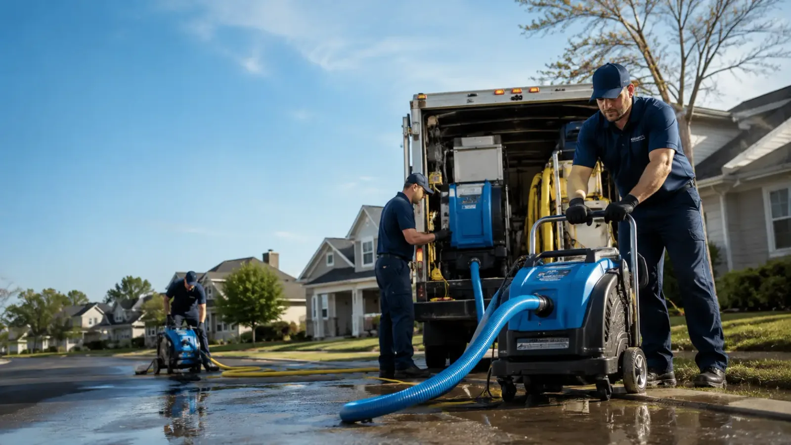 Flood Damage Cleanup in Dunlevy, PA